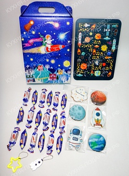 Изображения Детский подарок космос в коробке 4